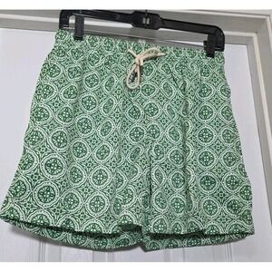 Peninsula Swimwear Men's Swim Shorts  Trunks Green Montechristo Size Large Italy